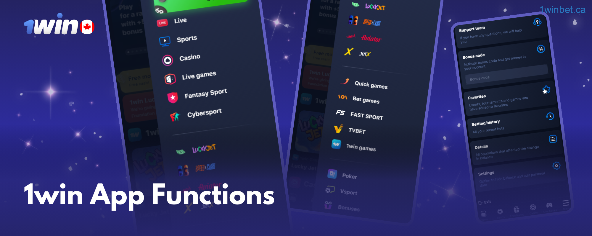 Canadian gamblers can obtain the 1win APK for Android at no cost from the casino's website. The installation process is simple and can be accomplished in just a few clicks using any browser, such as Opera, Google Chrome, or Mozilla Firefox. Here’s a general guide: