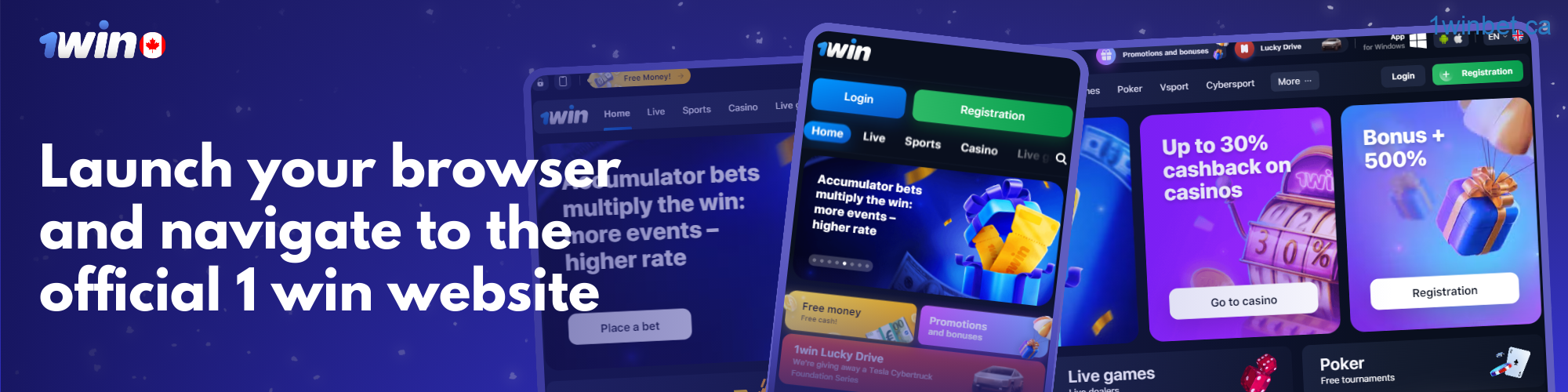 Click on the login button located in the upper right corner;