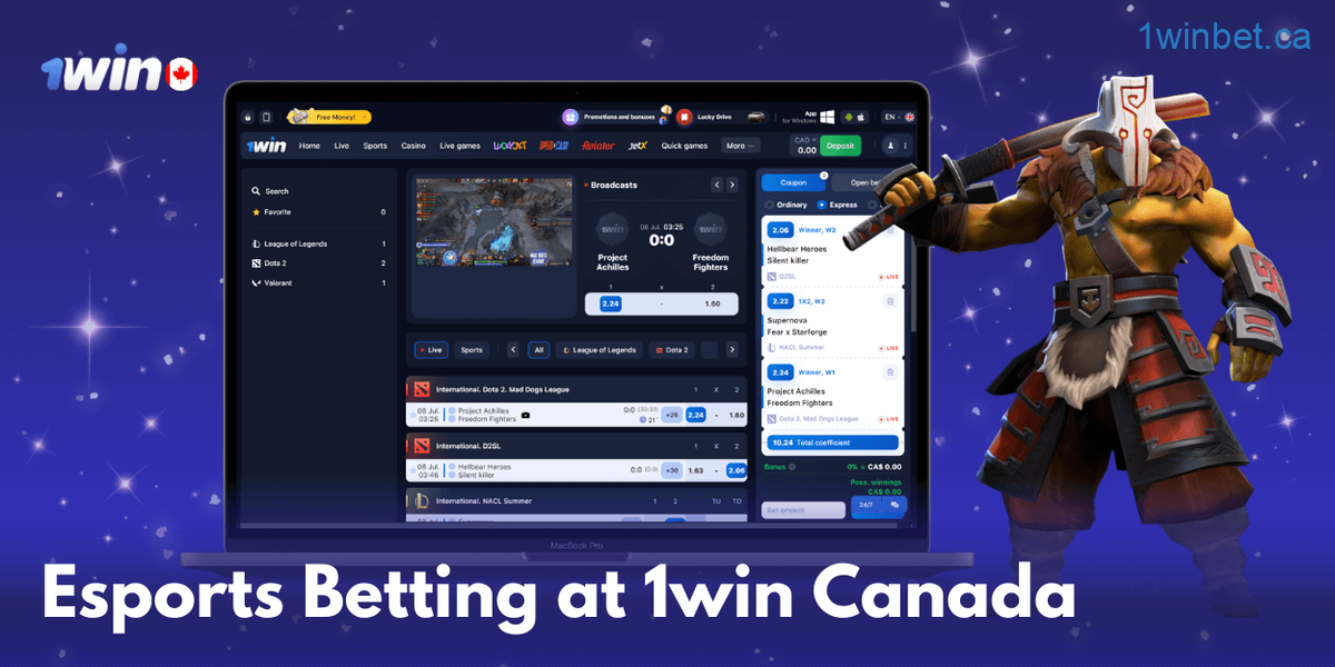 Discover the exciting world of esports events, including CSGO, at 1win Canada, featuring numerous matches daily and a variety of odds.