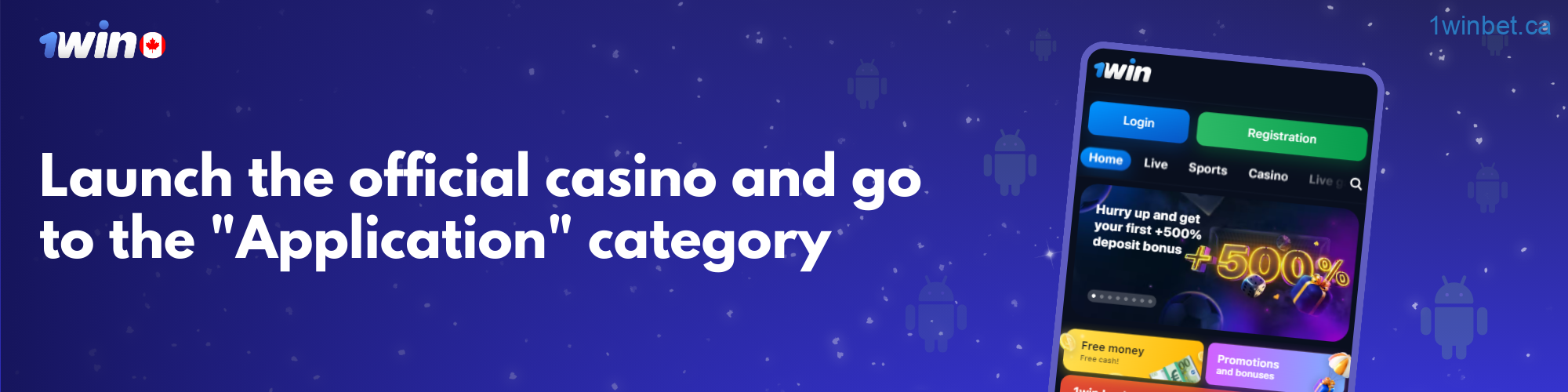 To download the 1win app for Android, navigate to the 1win website, select the Apps section, and choose the Android APK download option.