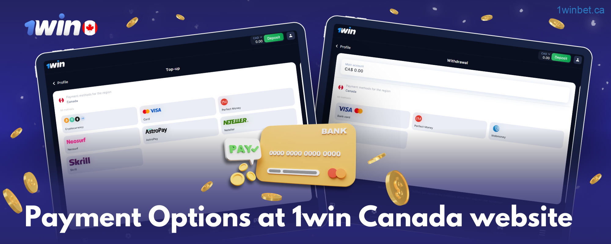 1Win Canada – The Official Portal for Engaging in Sports Betting and Casino Entertainment